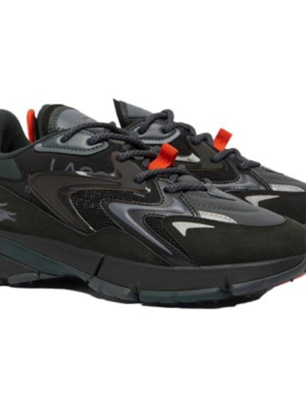 Lacoste - Mens L003 Neo Tech Sneakers, size 8.5 US mens, color black.